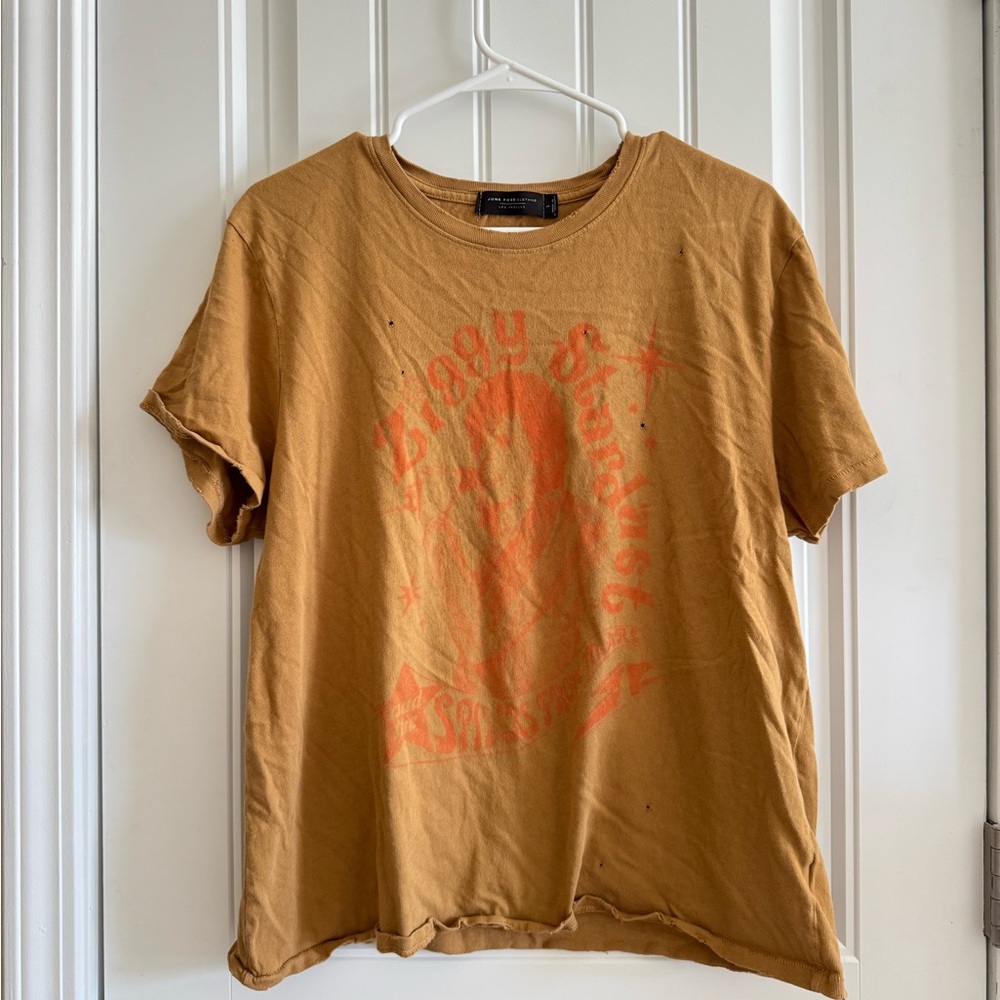 Distressed Ziggy Stardust Graphic T-Shirt